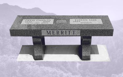 Grave Monuments Bench 2